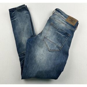 Jordan Craig Legacy Edition Jeans Mens‎ 34X32 Ross Skinny Leg Orange Distressed